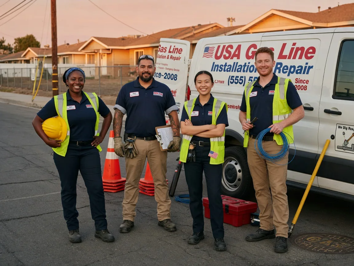 Gas Line Installation company in South Bend, NE